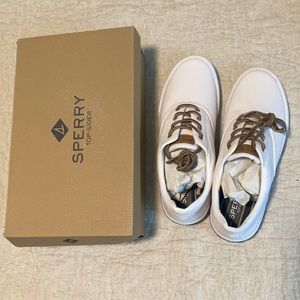 Brand New Sperry Striper CVO SW White Sneakers